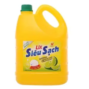 Nước rửa chén Lix siêu sạch hương chanh can 3.53 lít