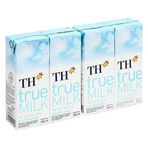 Lốc 4 Hộp Sữa Tươi TH True Milk 180ml